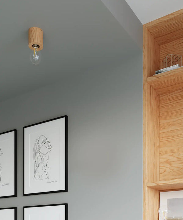 SALGADO Natural Wood Ceiling Light