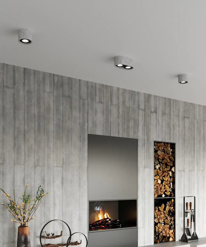 BASIC Concrete Ceiling Light