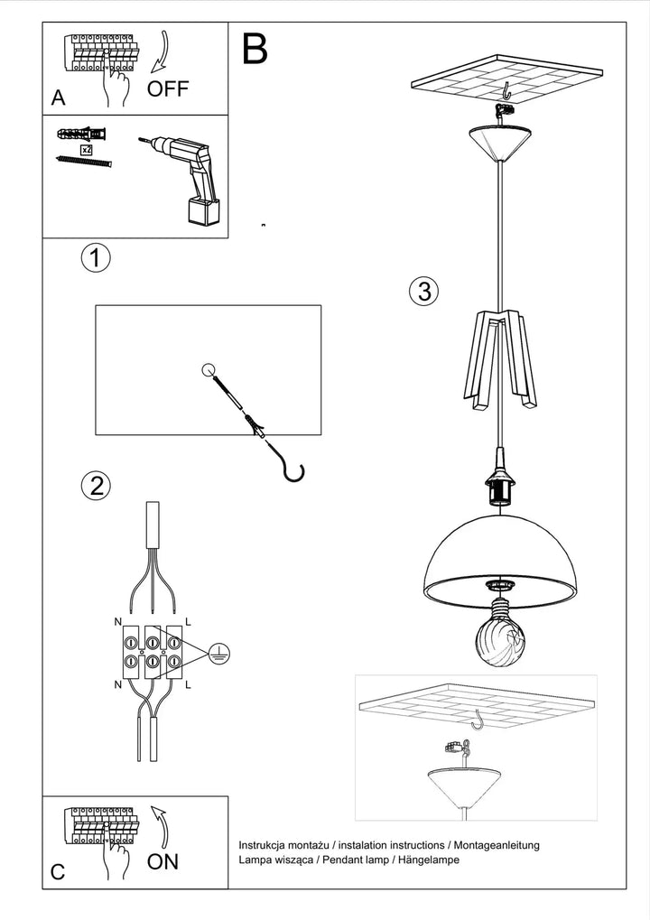 CASCO Pendant Light