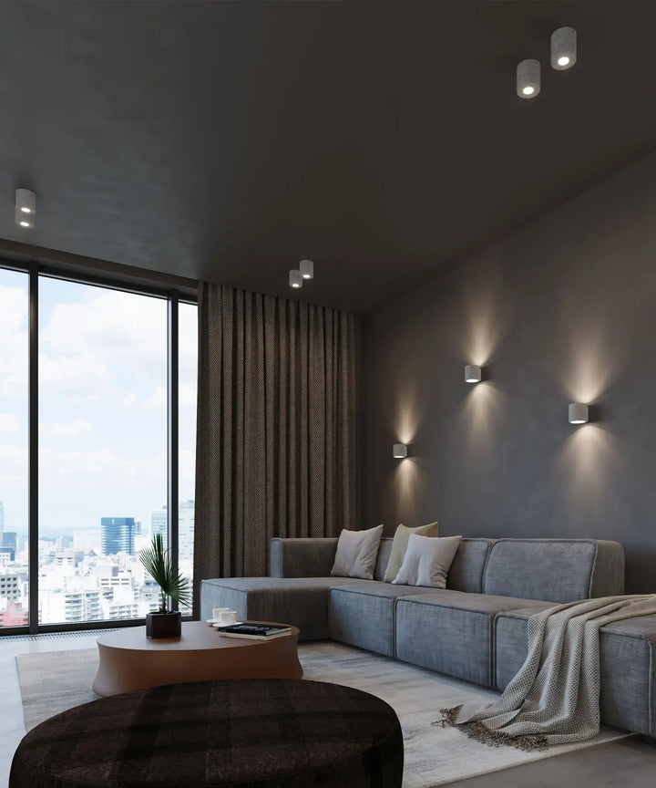 ORBIS Concrete Ceiling Light