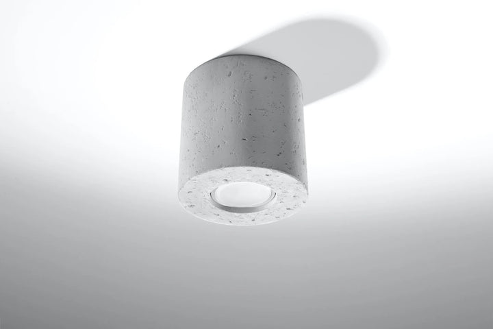 ORBIS Concrete Ceiling Light