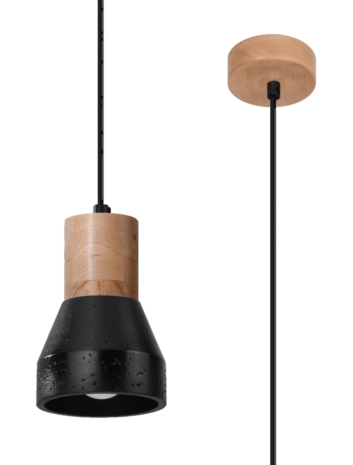 QUBIC Pendant Light Color Black