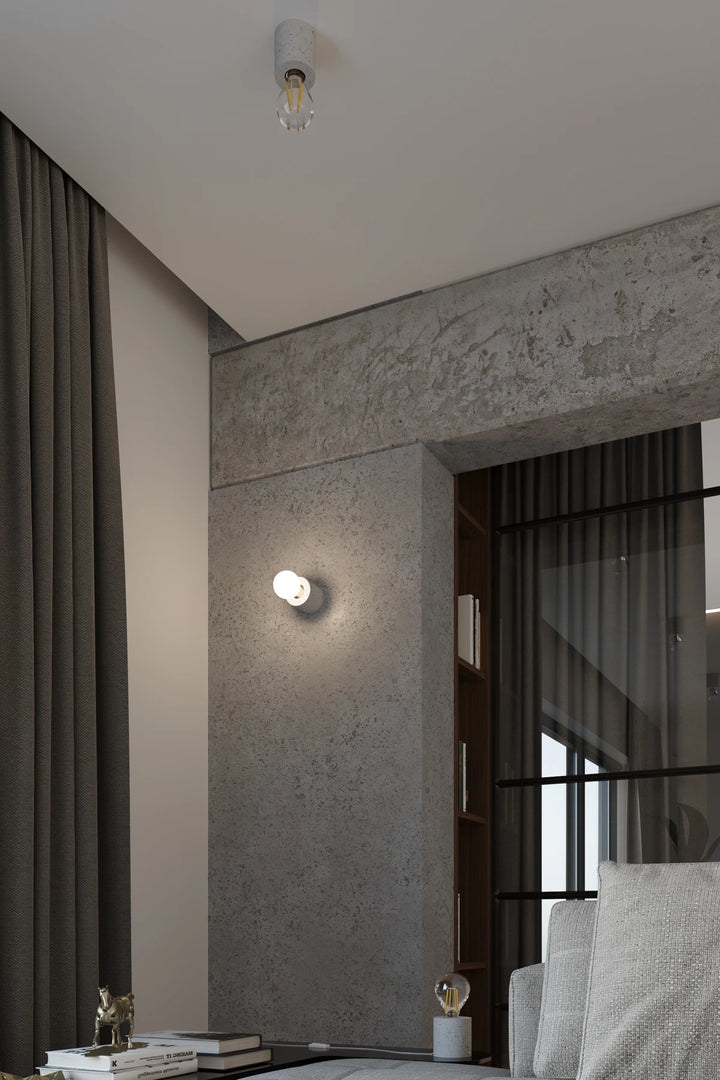 SALGADO Concrete Ceiling Light