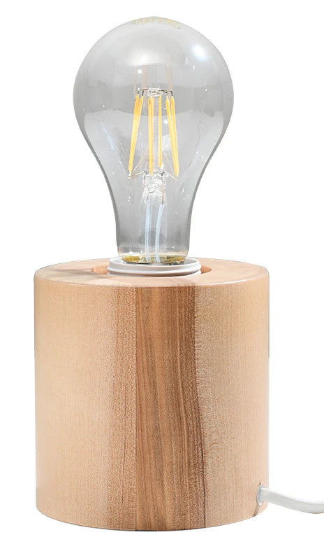 SALGADO Natural Wood Table Lamp