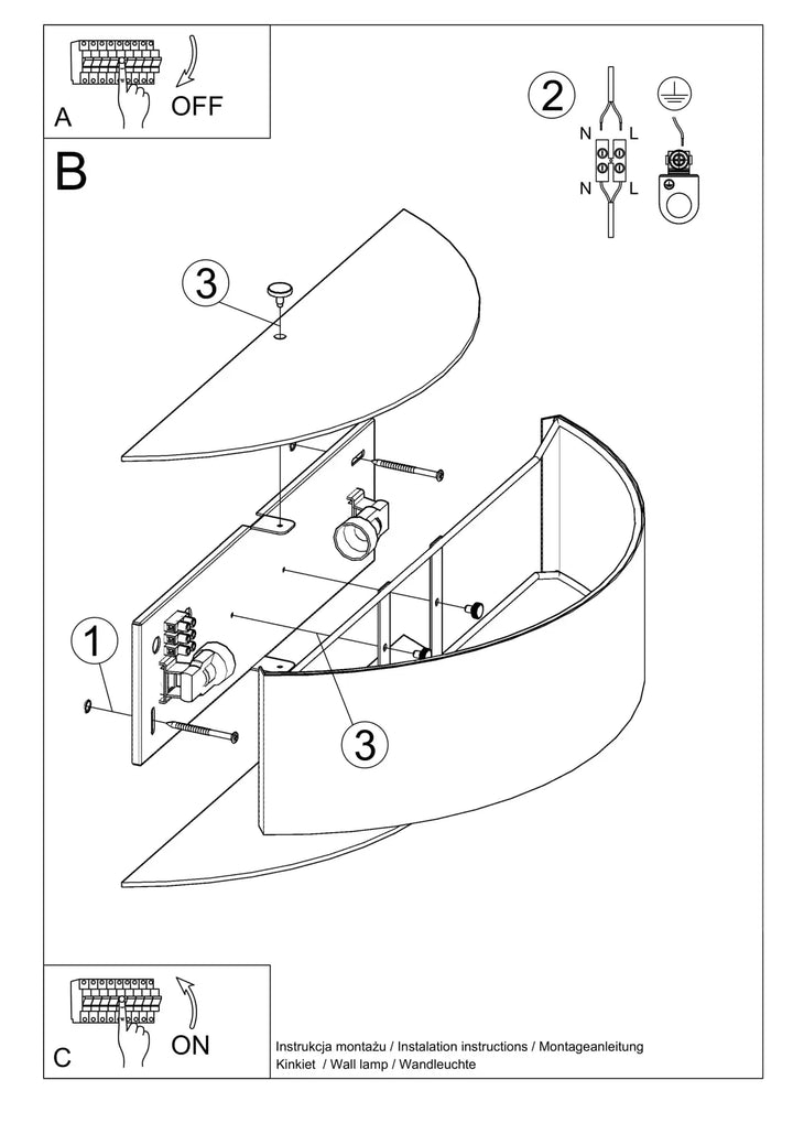 SKALA Wall Light