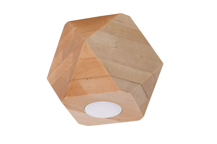 WOODY Natural Wood Ceiling Light